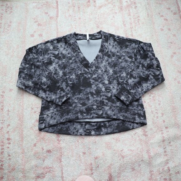 Fabletics Cozy Fleece V-Neck Sweatshirt - Picture 3 of 7